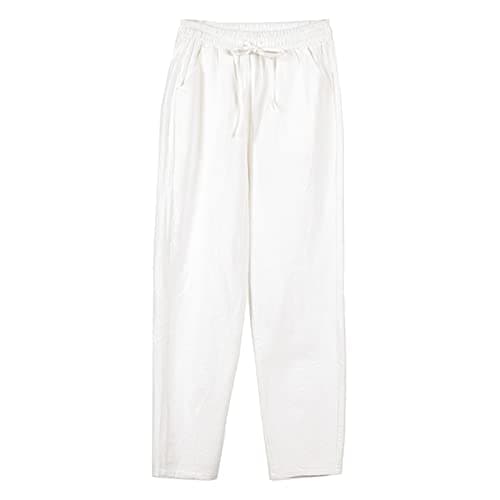 Winhurn Women's Linen Palazzo Pants
