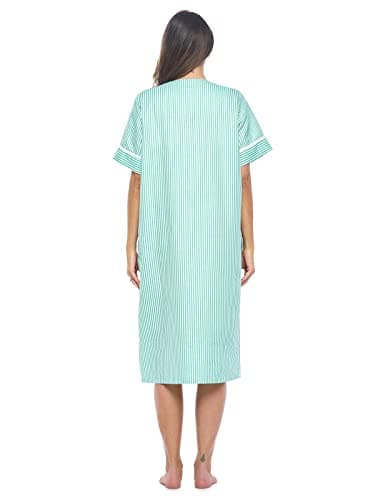 Casual Nights Women's Short Sleeve House Dress