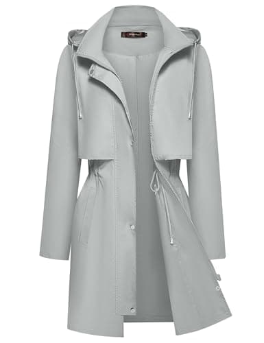 Waterproof Hooded Rain Jacket for Women | Bloggerlove
