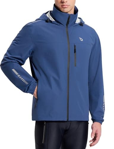 Baleaf Men's Waterproof Windbreaker Jacket for Running & Hiking
