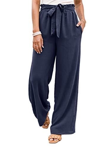 NIMIN High-Waisted Wide Leg Casual Pants for Women
