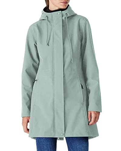 Outdoor Ventures Women's Lightweight Waterproof Fleece Lined Hooded Softshell Jacket