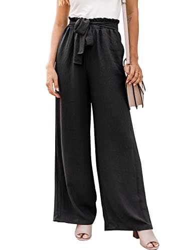 NIMIN High-Waisted Wide Leg Casual Pants for Women