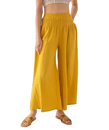 Amazhiyu Women's Wide Leg Palazzo Pants