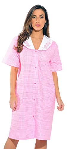 Dreamcrest Short Sleeve Duster Housecoat for Women