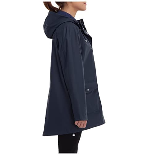 Rokka&Rolla Women's Waterproof Hooded Rain Jacket