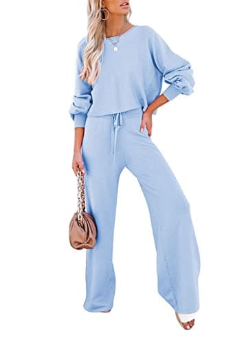 Pink Queen Women's 2-Piece Sweater Set Top & Pants