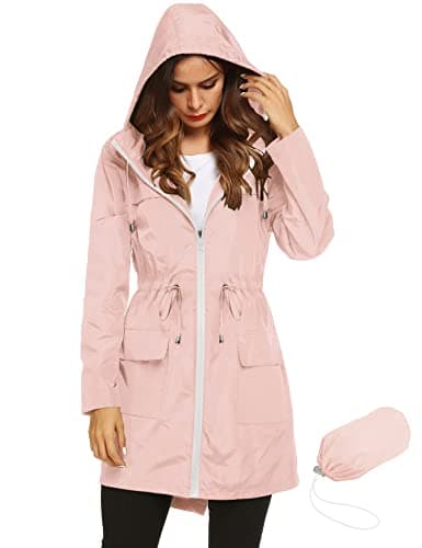 Women's Lightweight Waterproof Rain Jacket