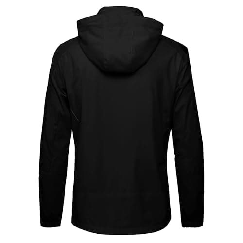 Ginsiom Women's Hooded Rain Jacket Waterproof Lightweight Raincoat