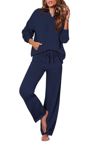 Pink Queen Women's Pullover Hoodie & Matching Leggings Sweatsuit with Pocket