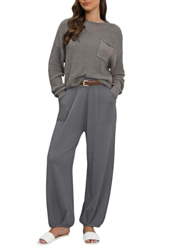 Women's 2023 Fall 2-Piece Knit Sweater Set