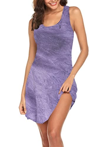 Avidlove Women's Sleeveless Chemise Nightgown