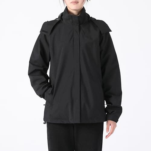 CorBuyit Women's Lightweight Waterproof Travel Rain Jacket with Hood