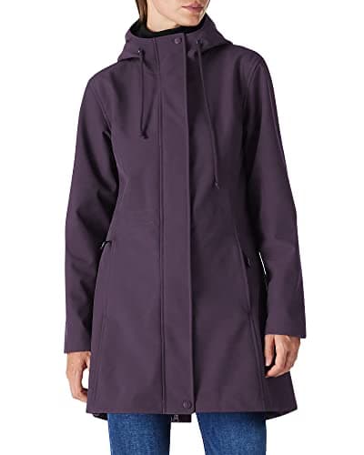 Outdoor Ventures Women's Lightweight Waterproof Fleece Lined Hooded Softshell Jacket