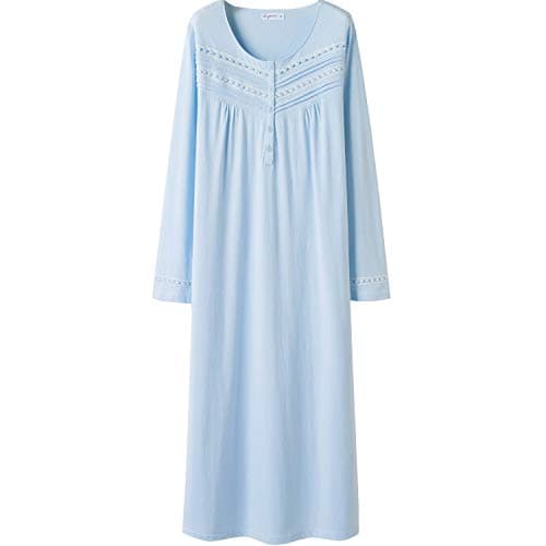 Women's Soft 100% Cotton Knit Nightgowns