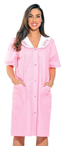 Dreamcrest Short Sleeve Duster Housecoat for Women
