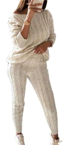 Lucuna Women's 2023 Fall Sweater Set