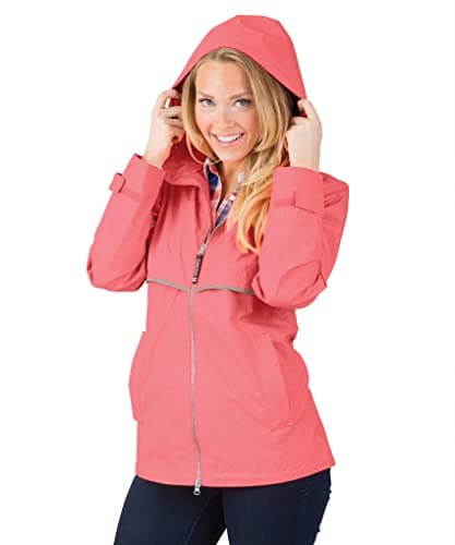 Charles River Apparel Women's New Englander Wind & Waterproof Rain Jacket