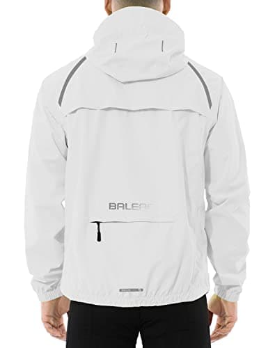 Baleaf Men's Waterproof Windbreaker Jacket for Running & Hiking