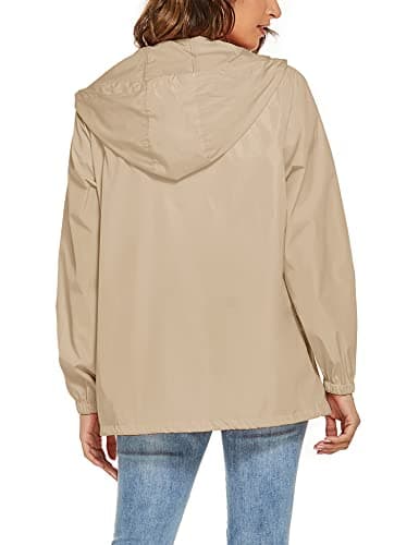 Avoogue Women's Waterproof Rain Jacket