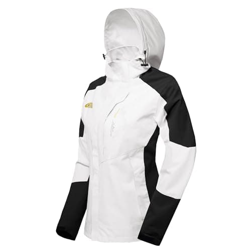 Ginsiom Women's Lightweight Waterproof Rain Jacket with Hood