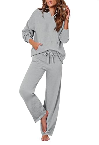 Pink Queen Women's Pullover Hoodie & Matching Leggings Sweatsuit with Pocket