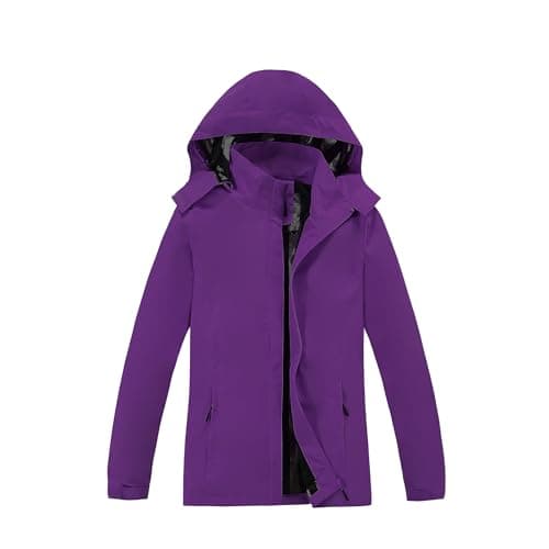 CorBuyit Women's Lightweight Waterproof Travel Rain Jacket with Hood