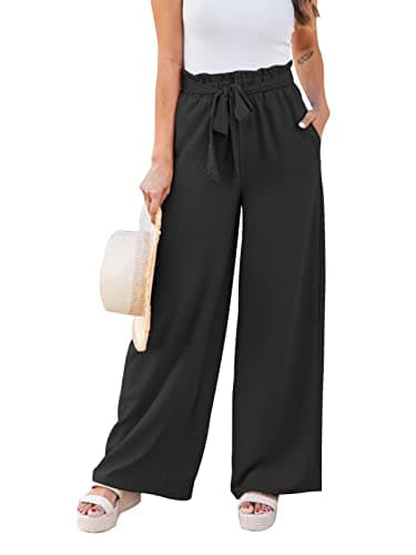 NIMIN High-Waisted Wide Leg Casual Pants for Women