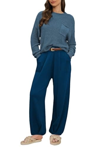 Women's 2023 Fall 2-Piece Knit Sweater Set