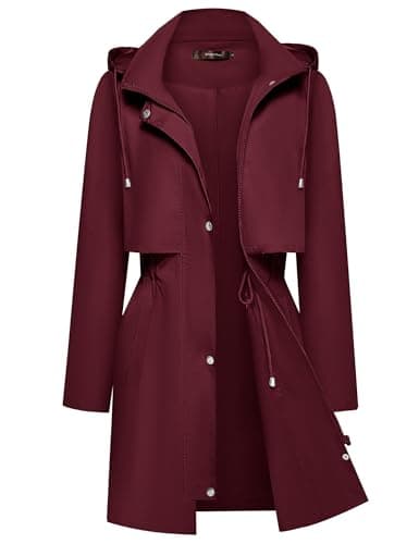 Waterproof Hooded Rain Jacket for Women | Bloggerlove