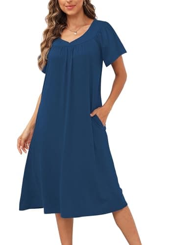 Disamer Women's Floral Sundresses with Pockets