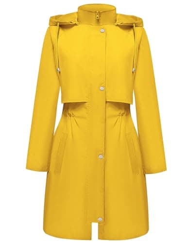 Waterproof Hooded Rain Jacket for Women | Bloggerlove