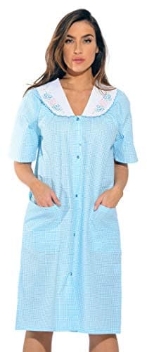 Dreamcrest Short Sleeve Duster Housecoat for Women