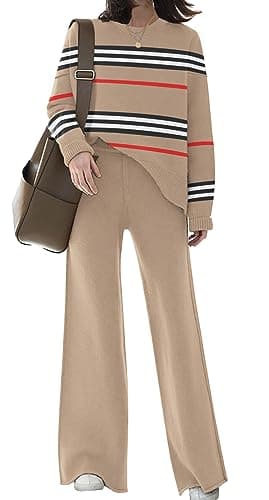 Womens Elegant Knitted Lounge Sets