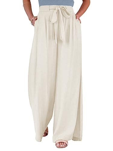 CHARTOU Women's Loose Fit Palazzo Pants