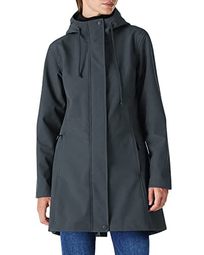 Outdoor Ventures Women's Lightweight Waterproof Fleece Lined Hooded Softshell Jacket