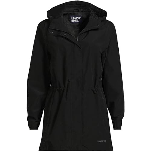 Lands' End Women's Squall Packable Waterproof Raincoat