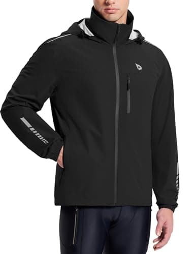 Baleaf Men's Waterproof Windbreaker Jacket for Running & Hiking