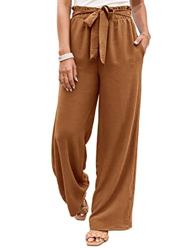 NIMIN High-Waisted Wide Leg Casual Pants for Women