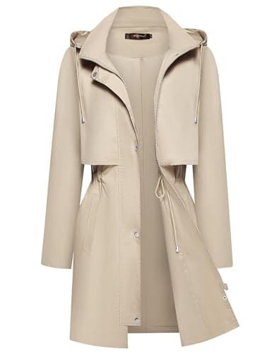 Waterproof Hooded Rain Jacket for Women | Bloggerlove