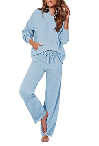 Pink Queen Women's Pullover Hoodie & Matching Leggings Sweatsuit with Pocket