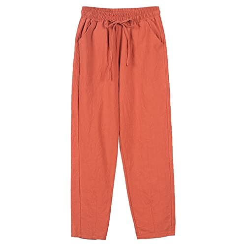 Winhurn Women's Linen Palazzo Pants