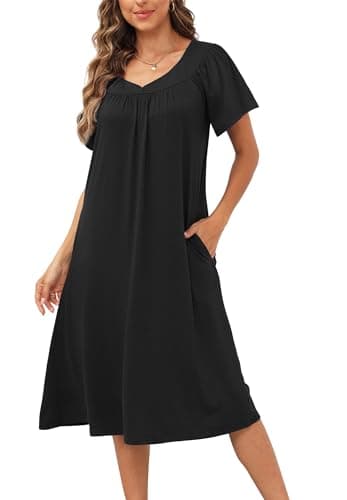 Disamer Women's Floral Sundresses with Pockets
