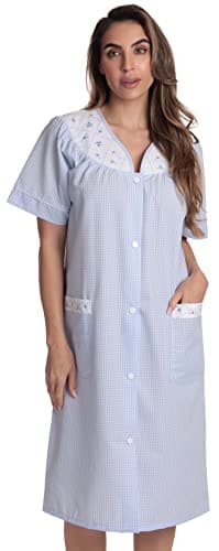 Dreamcrest Short Sleeve Duster Housecoat for Women