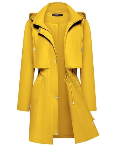 Waterproof Hooded Rain Jacket for Women | Bloggerlove