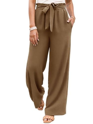 NIMIN High-Waisted Wide Leg Casual Pants for Women