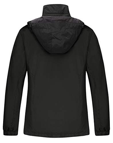 Diamond Candy Lightweight Waterproof Rain Jacket for Women Outdoor Hiking & Skiing