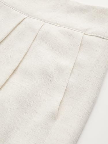 Women's Linen Blend Wide Leg Pants High Waist Cider Business Casual Lounge