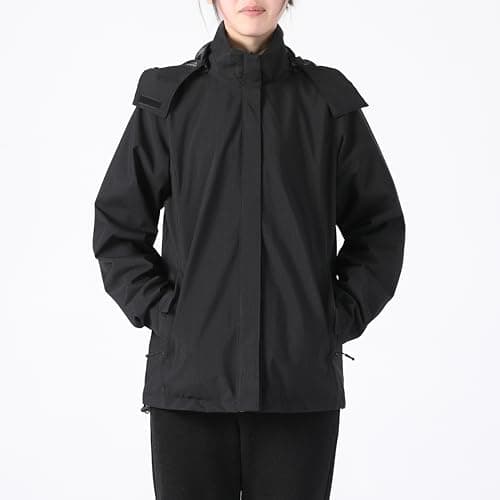 CorBuyit Women's Lightweight Waterproof Travel Rain Jacket with Hood