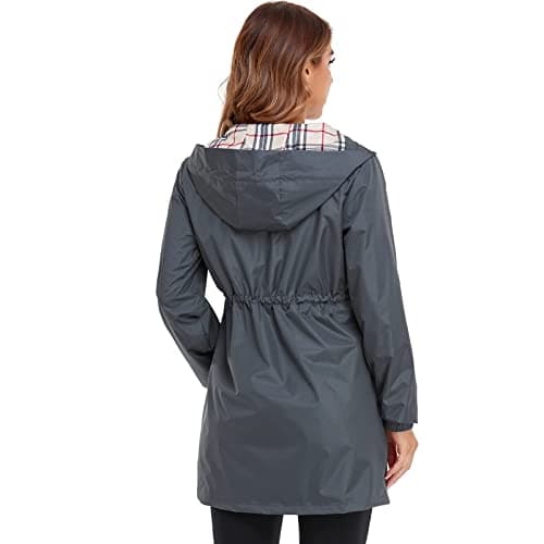 Women's Waterproof Rain Jacket with Hood